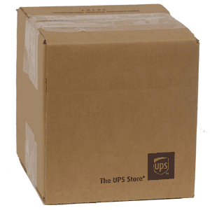 6x6x6 200lb UPS BRANDED Cube Box